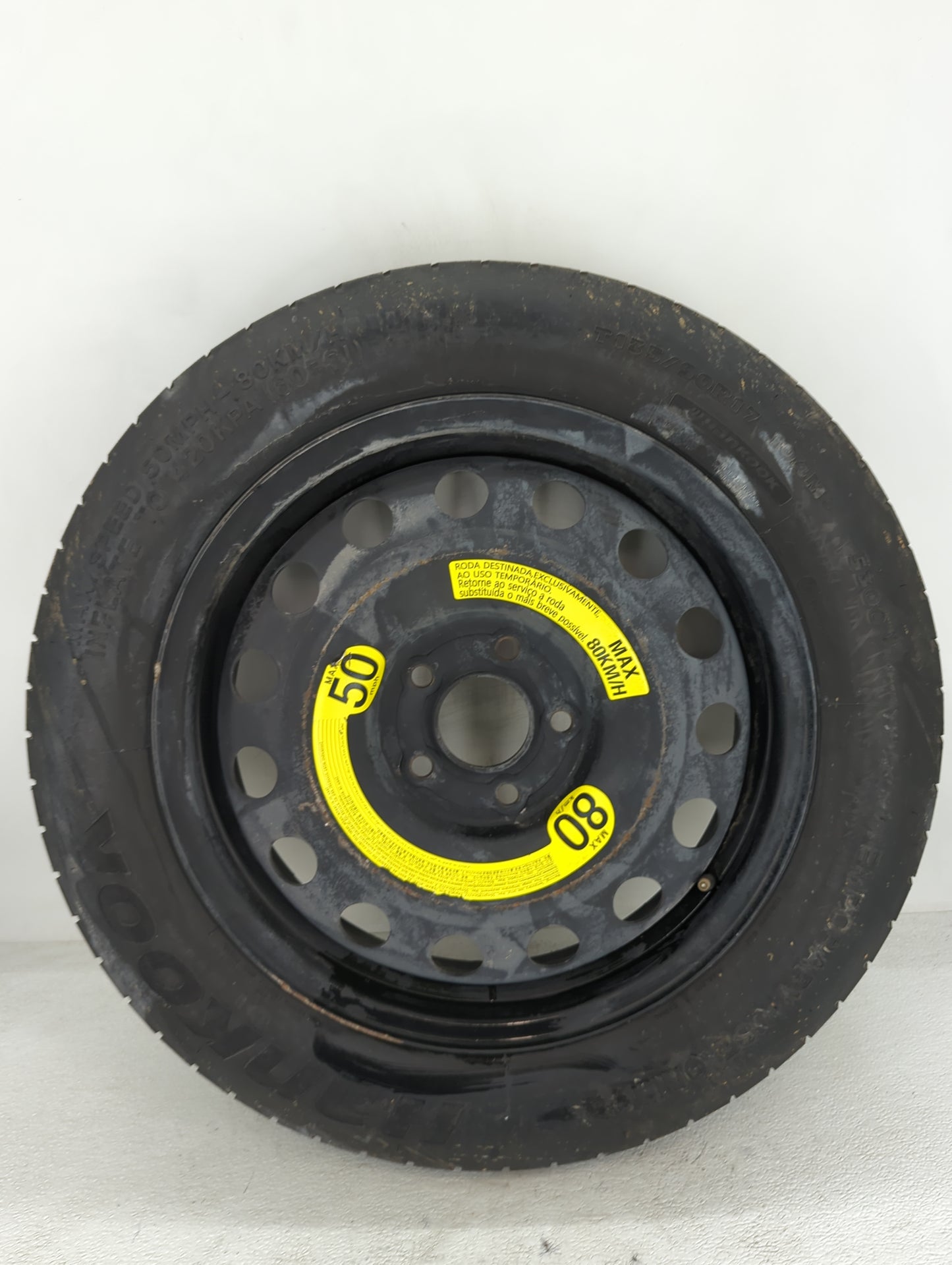 2004-2010 Bmw X3 Spare Donut Tire Wheel Rim Oem - Oemusedautoparts1.com