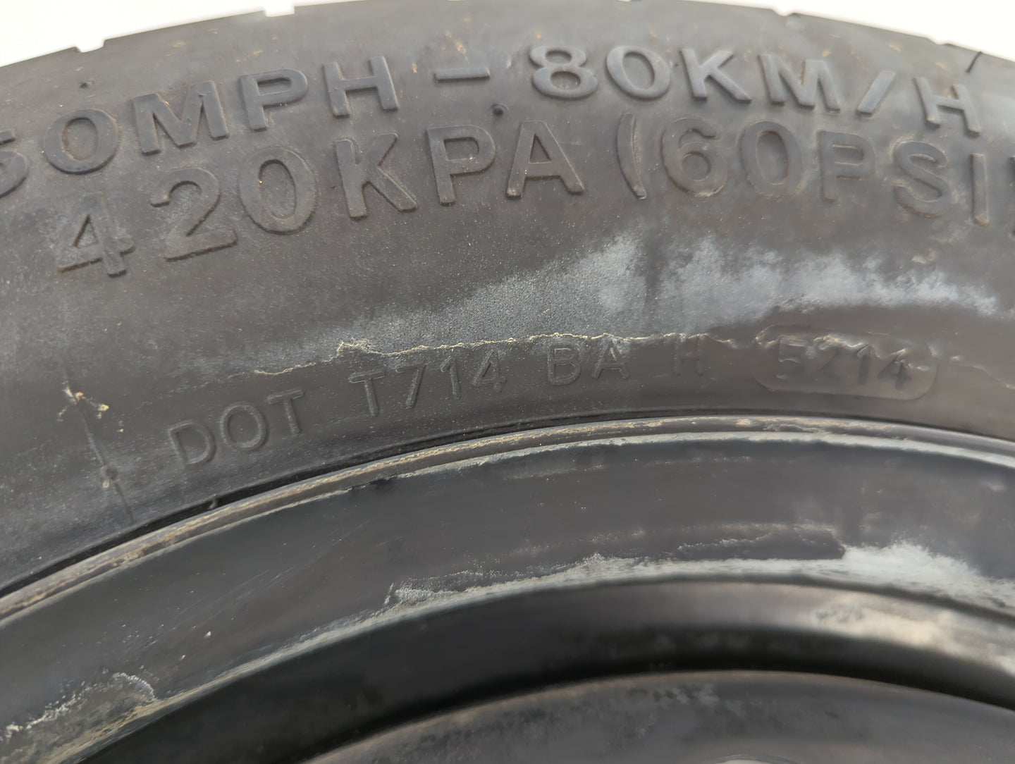2004-2010 Bmw X3 Spare Donut Tire Wheel Rim Oem - Oemusedautoparts1.com