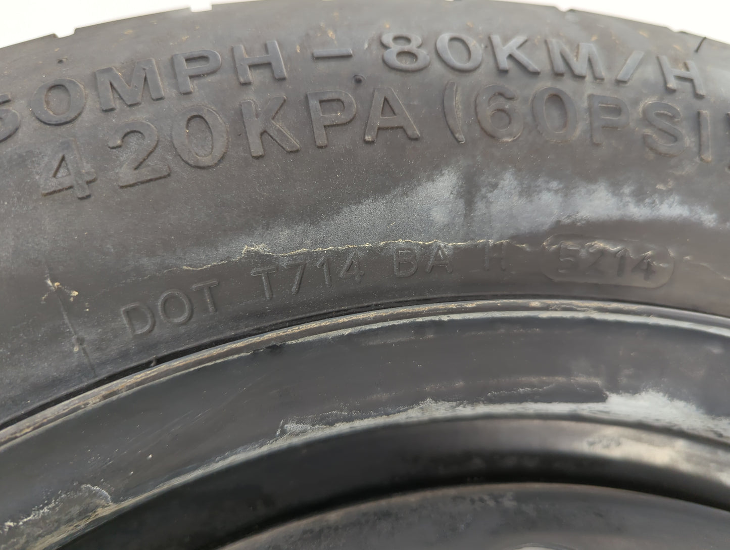 2004-2010 Bmw X3 Spare Donut Tire Wheel Rim Oem - Oemusedautoparts1.com
