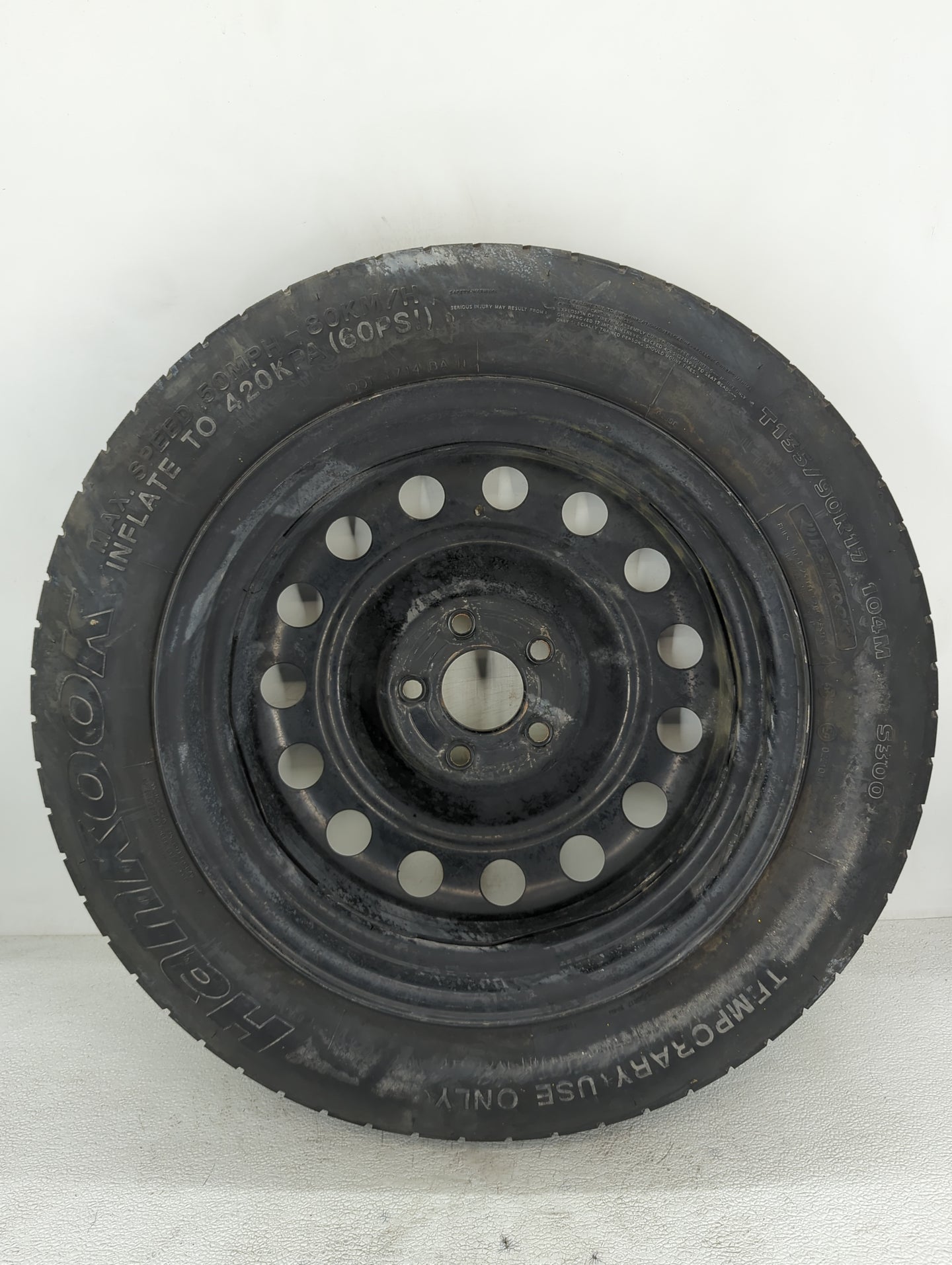 2004-2010 Bmw X3 Spare Donut Tire Wheel Rim Oem - Oemusedautoparts1.com
