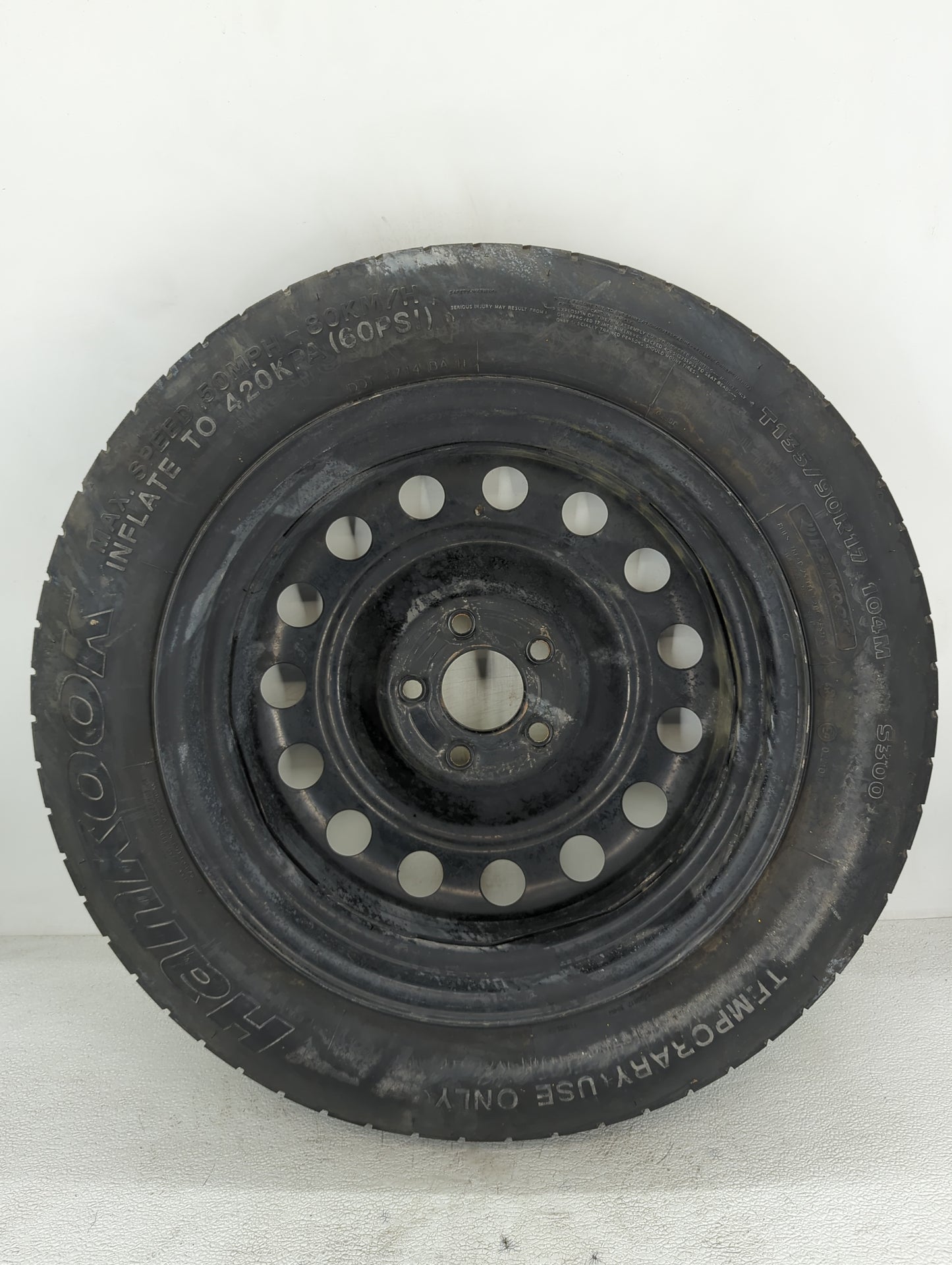 2004-2010 Bmw X3 Spare Donut Tire Wheel Rim Oem - Oemusedautoparts1.com