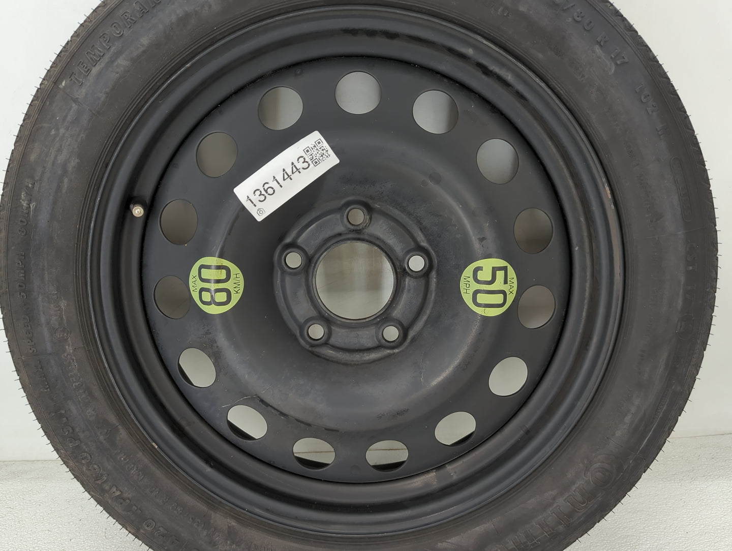2004-2010 Bmw X3 Spare Donut Tire Wheel Rim Oem - Oemusedautoparts1.com