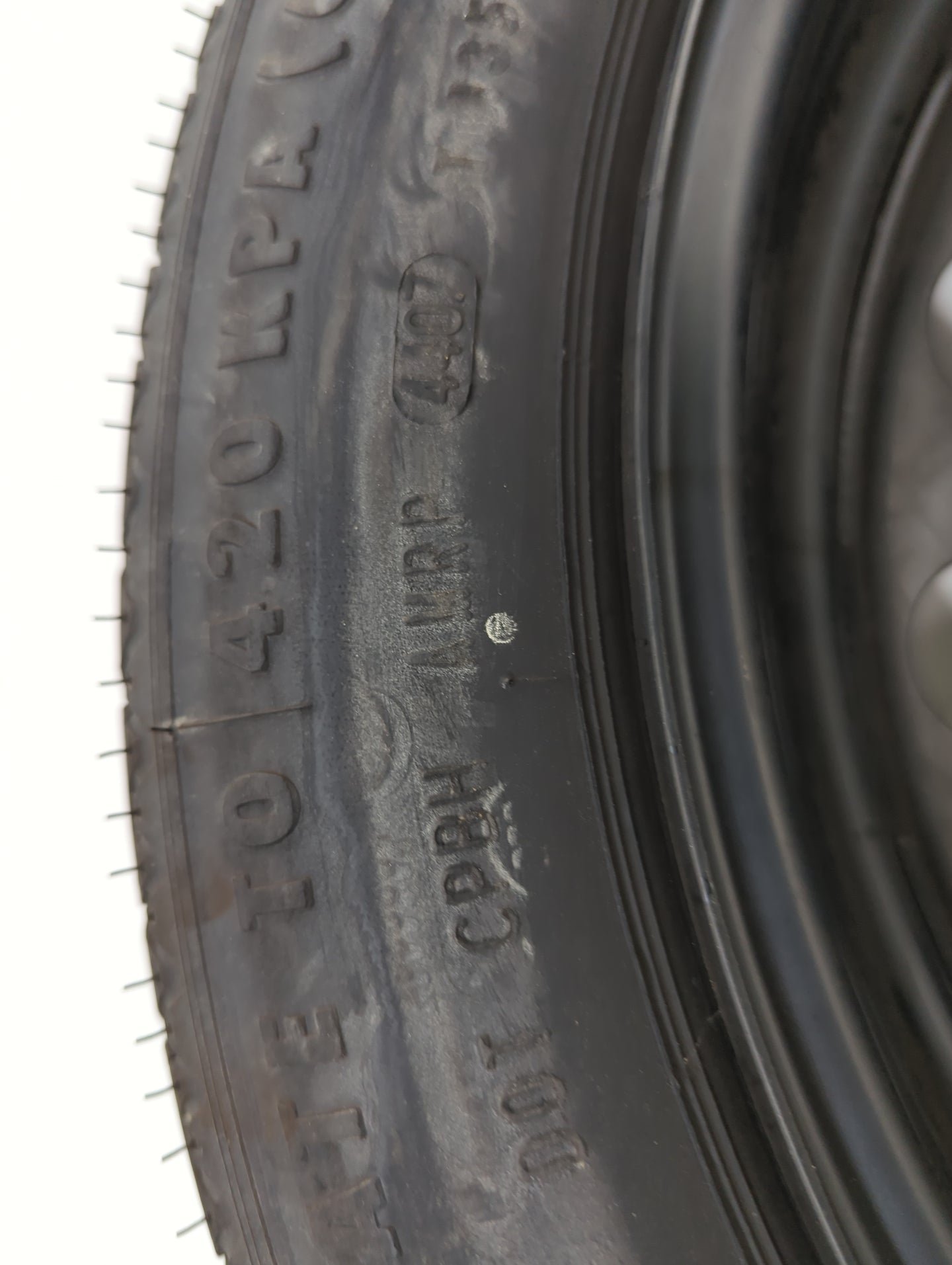 2004-2010 Bmw X3 Spare Donut Tire Wheel Rim Oem - Oemusedautoparts1.com