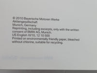 2010 Bmw X4 Owners Manual Book Guide P/N:01 40 2 606 190 OEM Used Auto Parts - Oemusedautoparts1.com