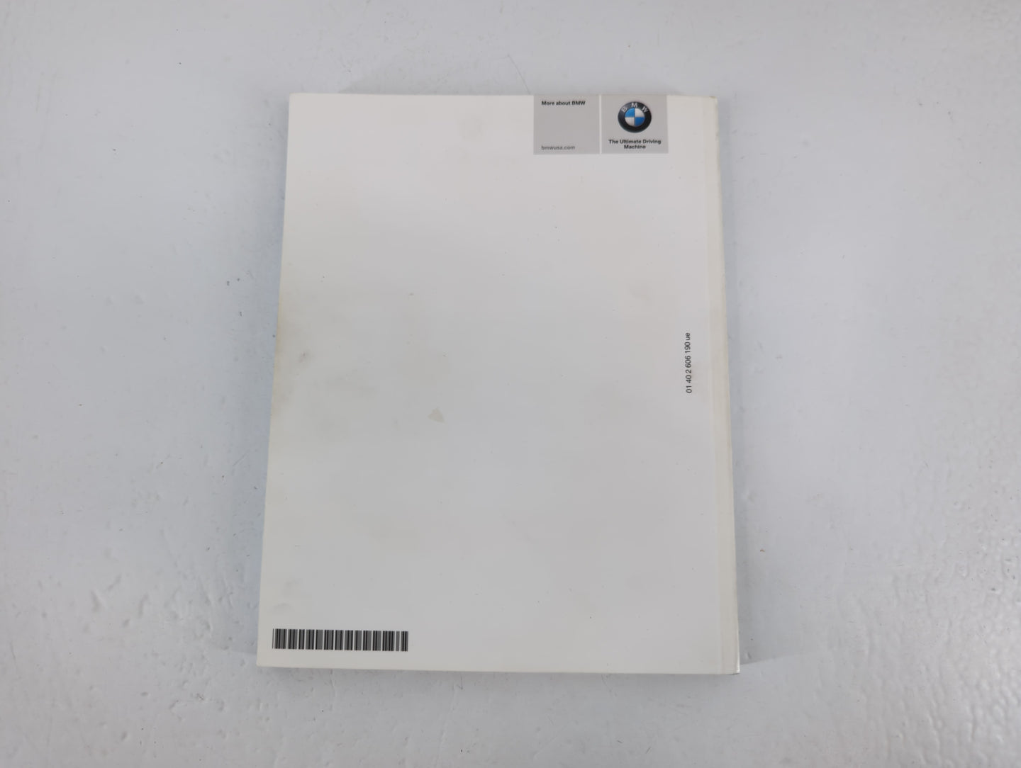 2010 Bmw X4 Owners Manual Book Guide P/N:01 40 2 606 190 OEM Used Auto Parts - Oemusedautoparts1.com