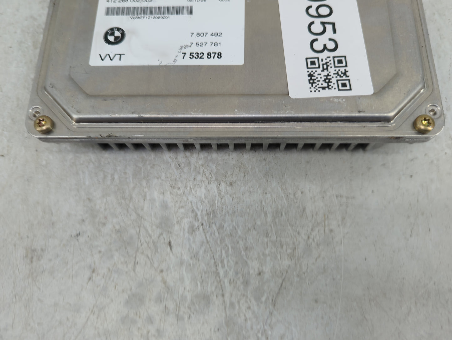 2008-2010 Bmw X5 PCM Engine Control Computer ECU ECM PCU OEM P/N:7532878 Fits Fits 2007 2008 2009 2010 OEM Used Auto Parts -