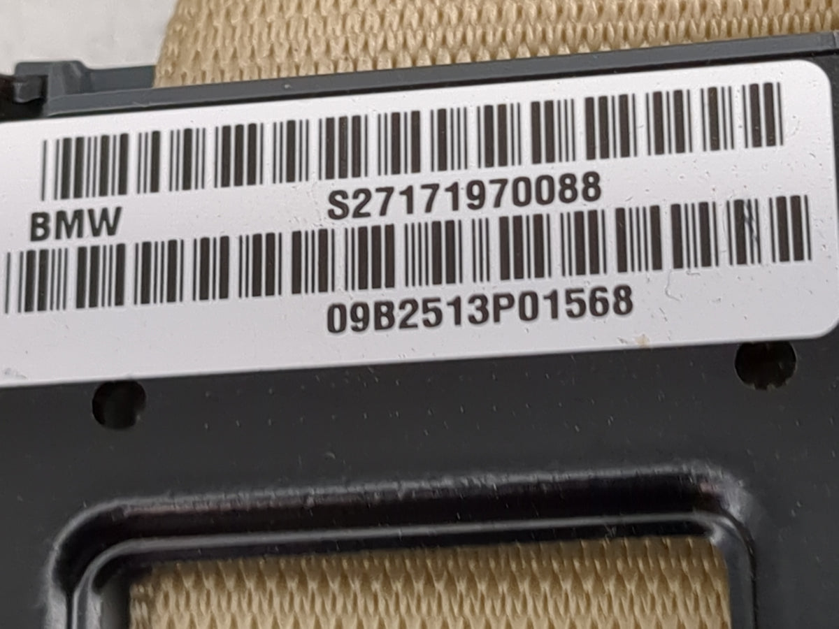 2007-2013 Bmw X5 Passenger Front Seatbelt Retractor Tan - Oemusedautoparts1.com