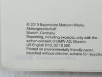 2010 Bmw X5 Owners Manual Book Guide OEM Used Auto Parts - Oemusedautoparts1.com