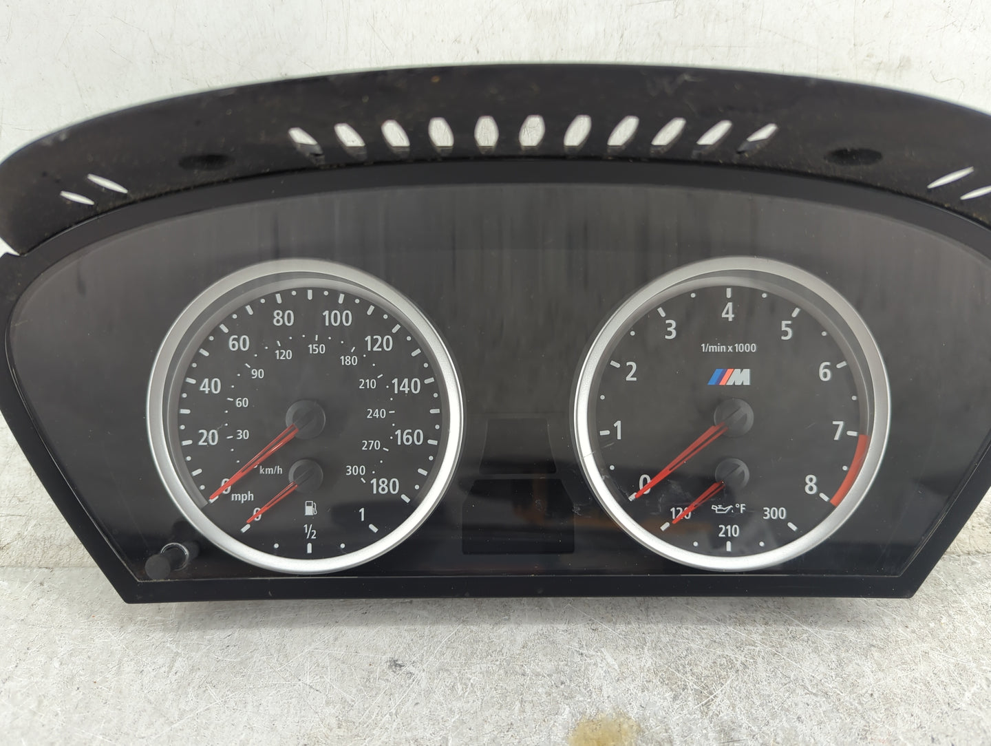 2010 Bmw X6 Instrument Cluster Speedometer Gauges Miles: Fits OEM Used Auto Parts - Oemusedautoparts1.com