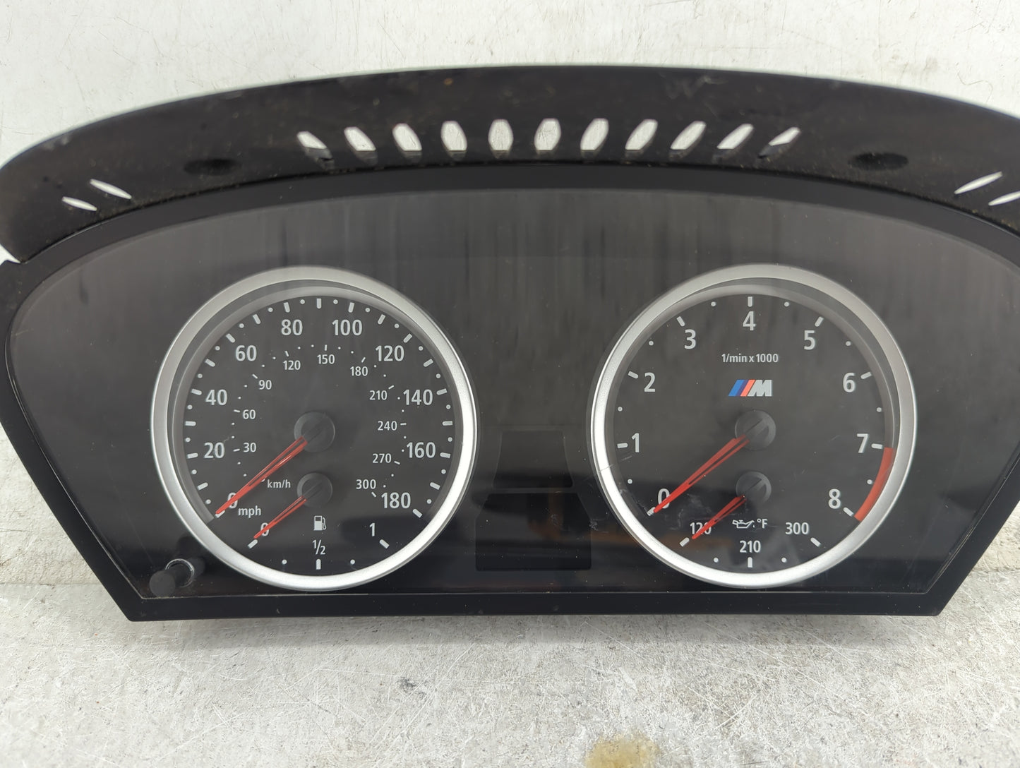 2010 Bmw X6 Instrument Cluster Speedometer Gauges Miles: Fits OEM Used Auto Parts - Oemusedautoparts1.com