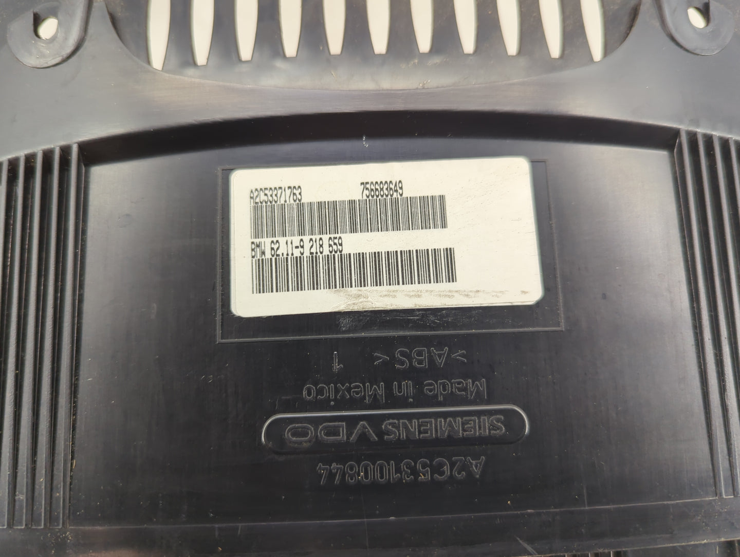 2010 Bmw X6 Instrument Cluster Speedometer Gauges Miles: Fits OEM Used Auto Parts - Oemusedautoparts1.com