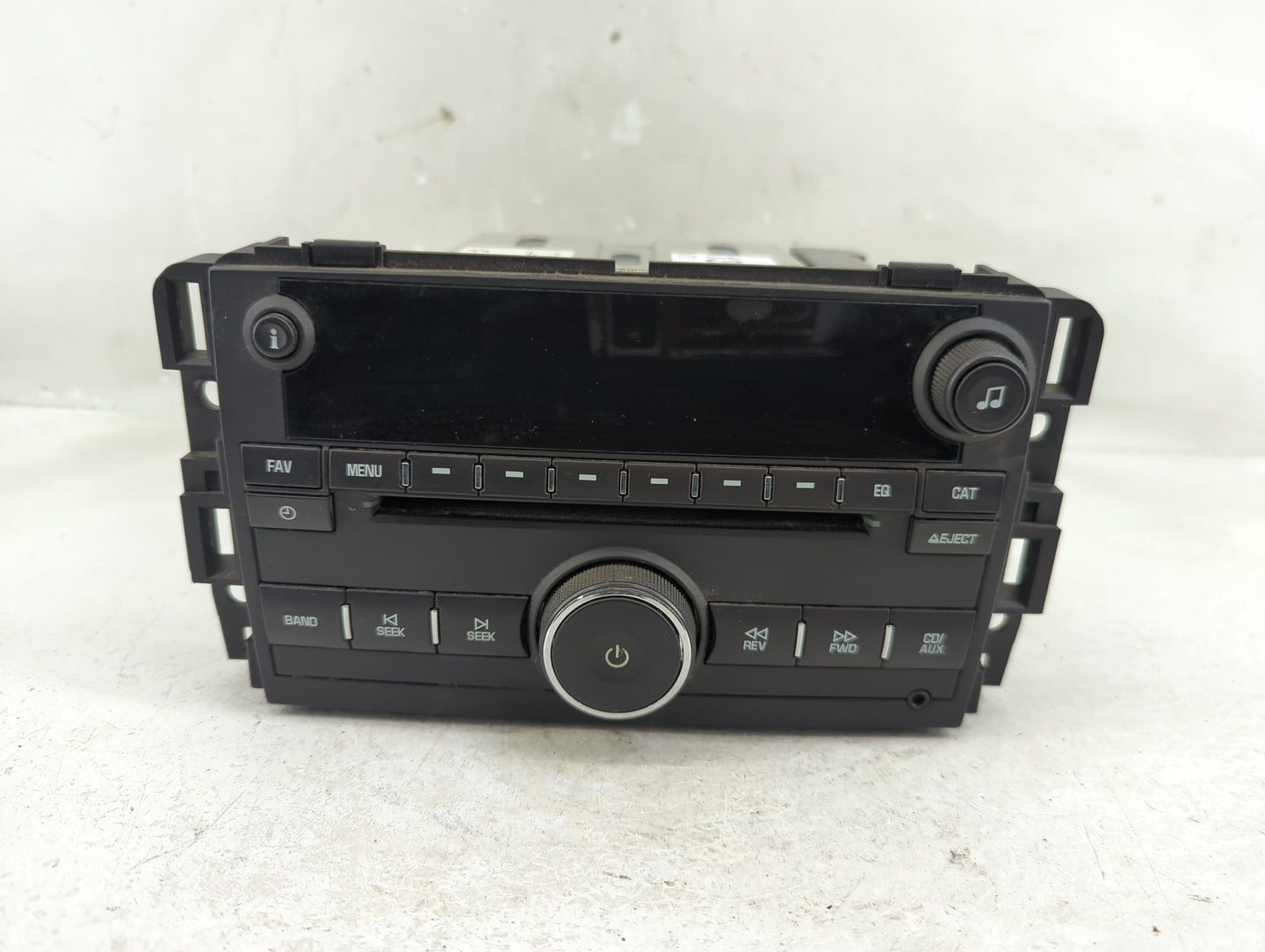 2009-2012 Buick Enclave Radio AM FM Cd Player Receiver Replacement P/N:20935116 Fits Fits 2009 2010 2011 2012 OEM Used Auto 