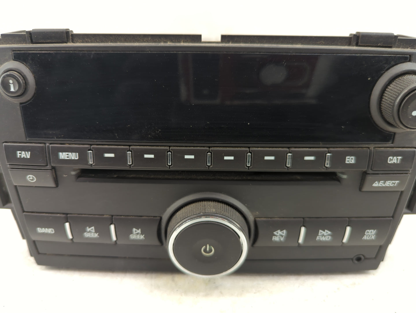 2009-2012 Buick Enclave Radio AM FM Cd Player Receiver Replacement P/N:20935116 Fits Fits 2009 2010 2011 2012 OEM Used Auto 