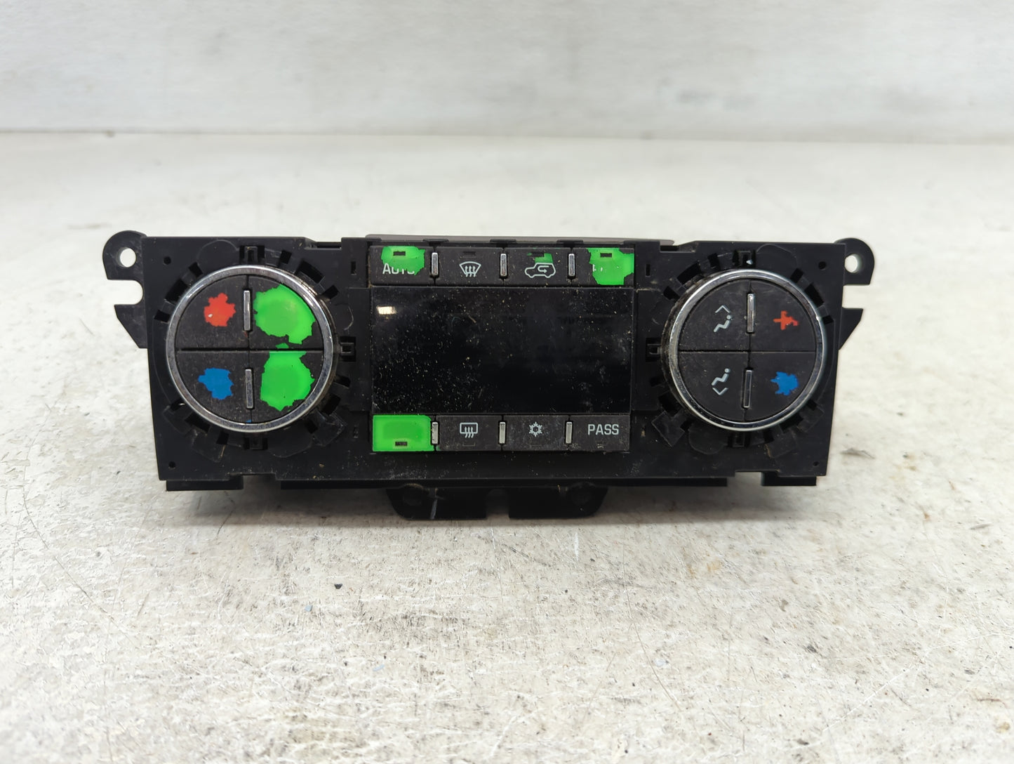 2008-2012 Buick Enclave Climate Control Module Temperature AC/Heater Replacement P/N:25932038 Fits Fits 2008 2009 2010 2011 