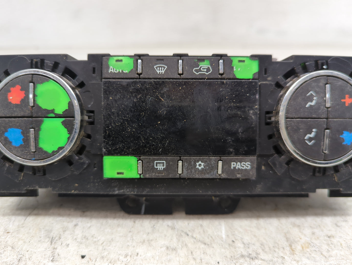 2008-2012 Buick Enclave Climate Control Module Temperature AC/Heater Replacement P/N:25932038 Fits Fits 2008 2009 2010 2011 