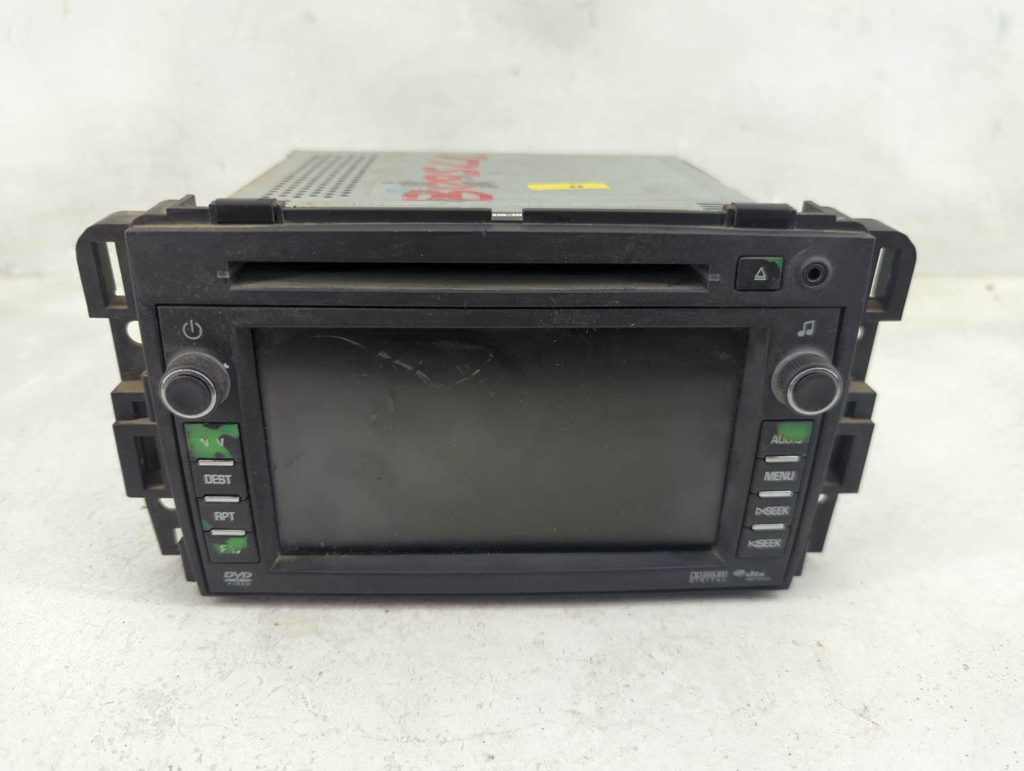 2010-2012 Buick Enclave Radio AM FM Cd Player Receiver Replacement P/N:20900942 Fits Fits 2010 2011 2012 OEM Used Auto Parts