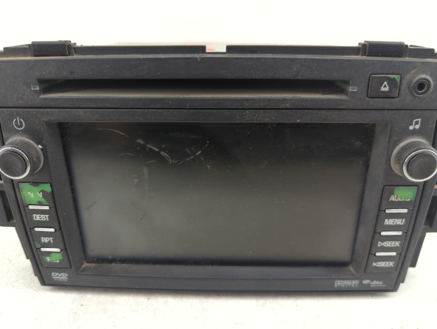 2010-2012 Buick Enclave Radio AM FM Cd Player Receiver Replacement P/N:20900942 Fits Fits 2010 2011 2012 OEM Used Auto Parts