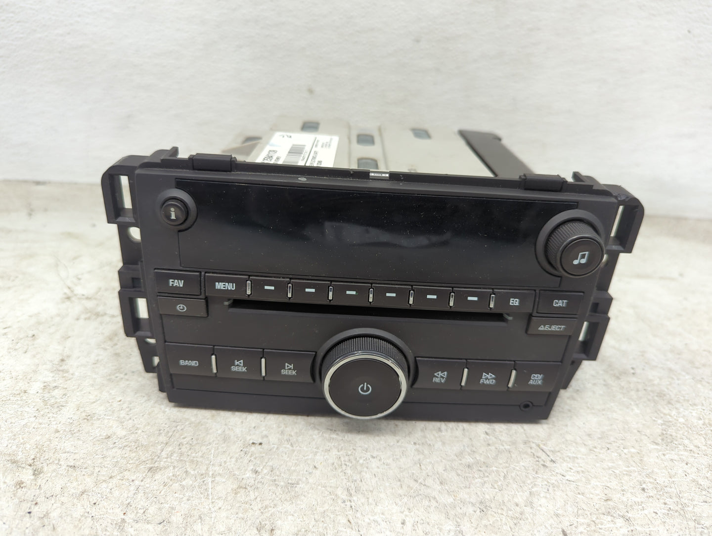 2008-2017 Buick Enclave Radio AM FM Cd Player Receiver Replacement P/N:25941139 28224656 Fits OEM Used Auto Parts - Oemuseda