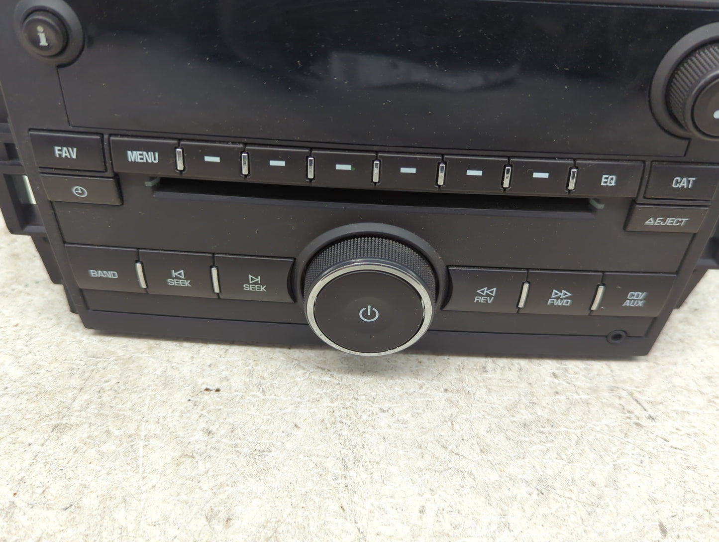 2008-2017 Buick Enclave Radio AM FM Cd Player Receiver Replacement P/N:25941139 28224656 Fits OEM Used Auto Parts - Oemuseda