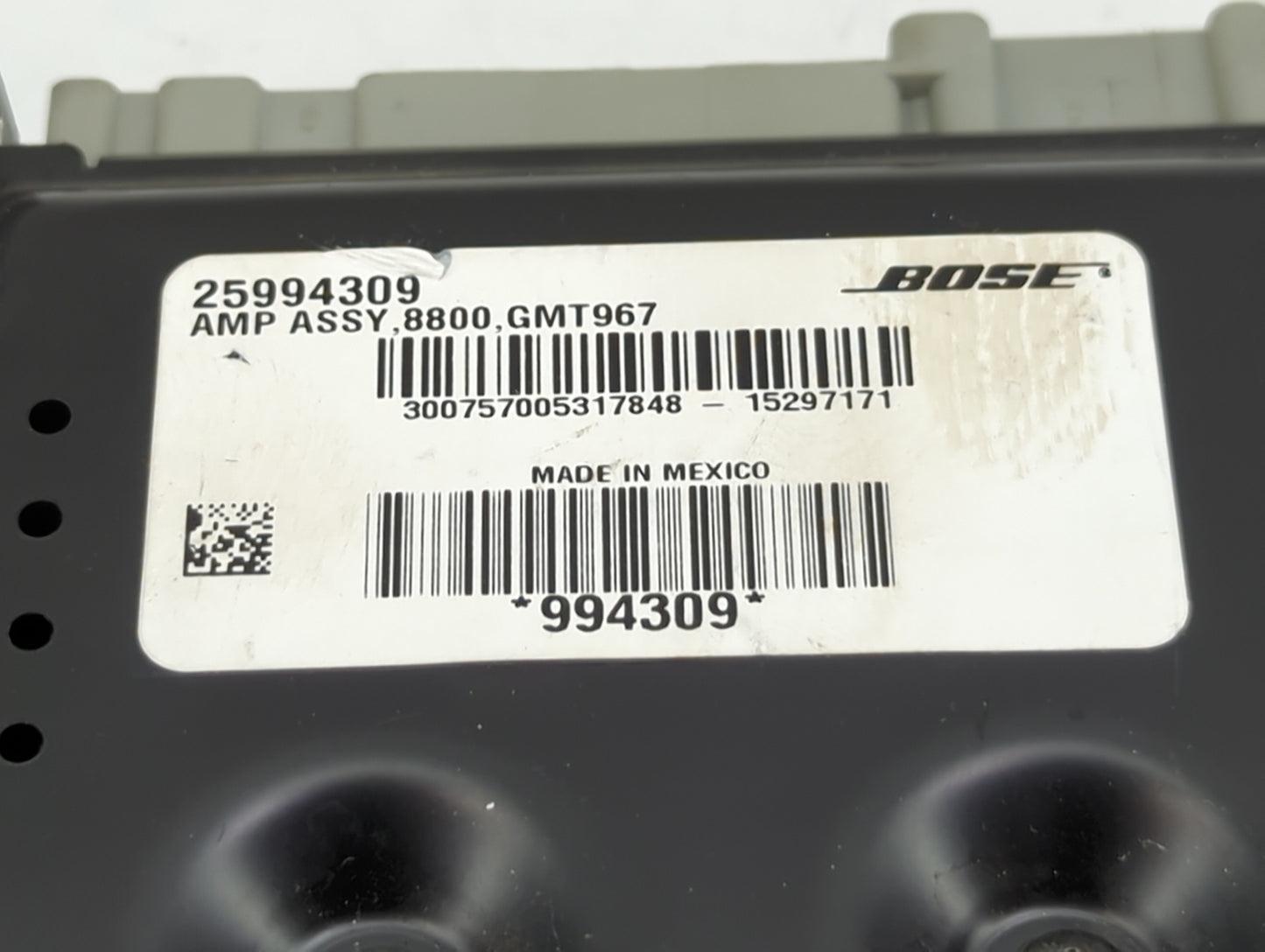 2010-2017 Buick Enclave Radio Speaker Amplifier 25994309|15297171 - Oemusedautoparts1.com