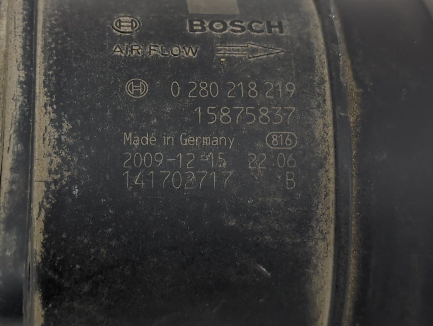 2009-2011 Buick Enclave Mass Air Flow Meter Maf 1487644 - Oemusedautoparts1.com