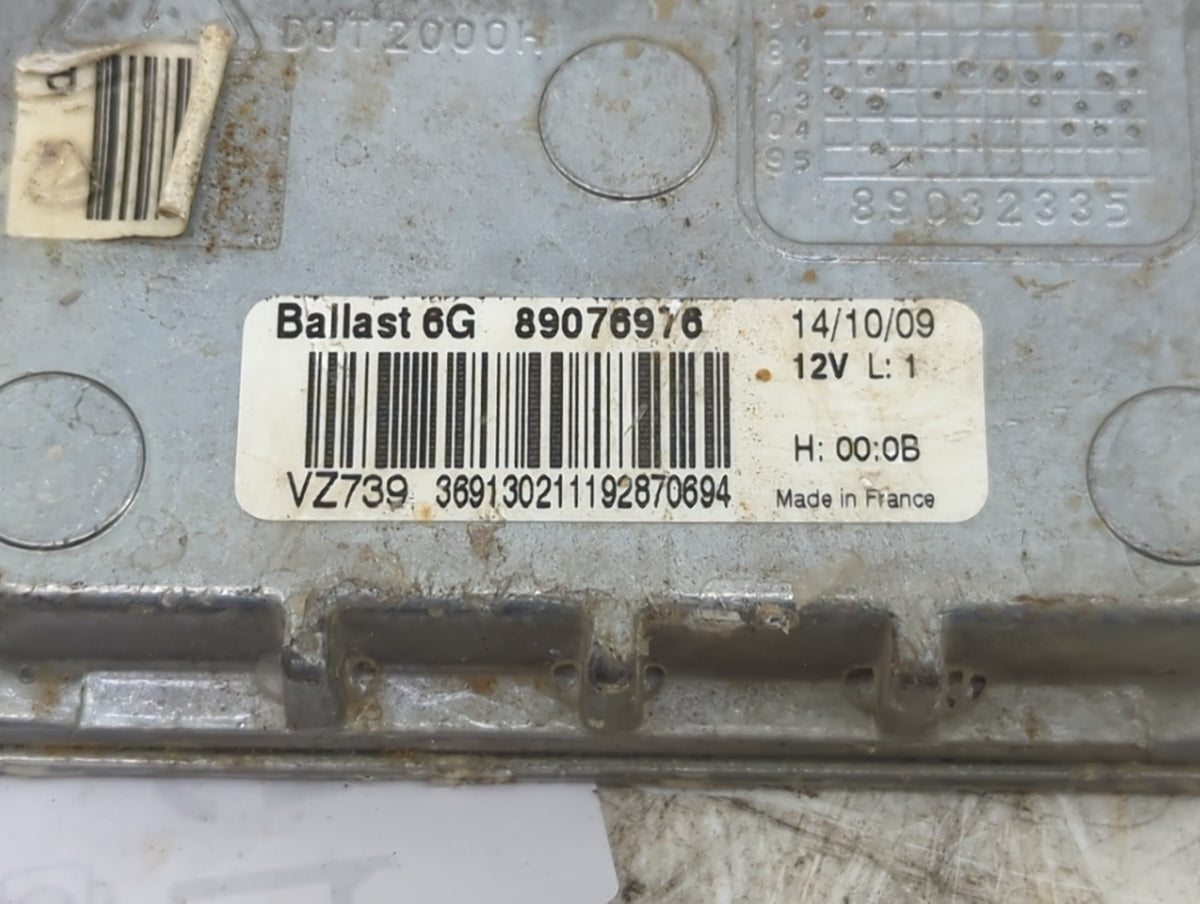 2008-2012 Buick Enclave Headlight Ballast Head Light 1502193 - Oemusedautoparts1.com