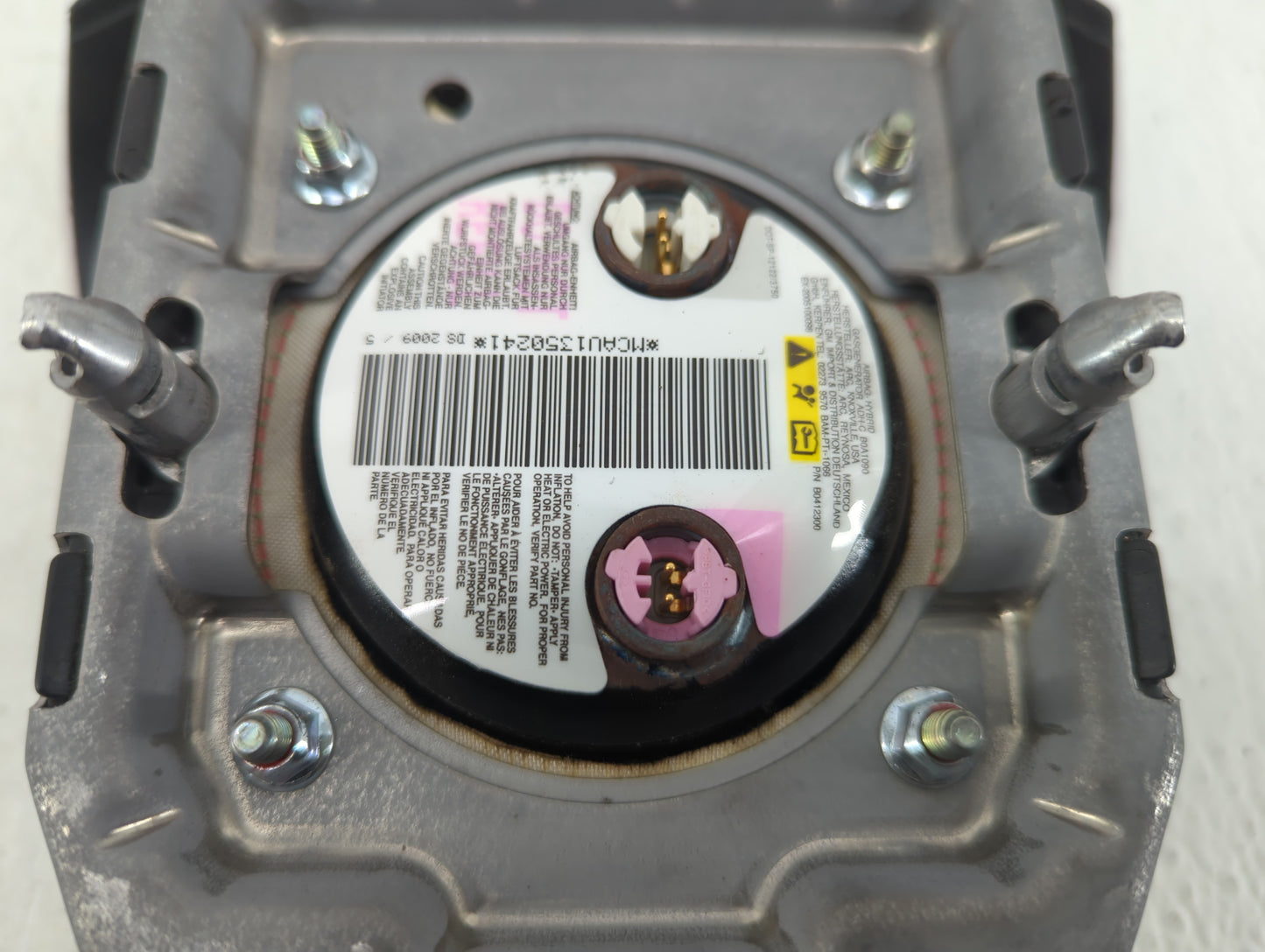 2008-2017 Buick Enclave Air Bag Driver Left Steering Wheel Mounted P/N:AB0367Z183910103 Fits OEM Used Auto Parts - Oemusedau