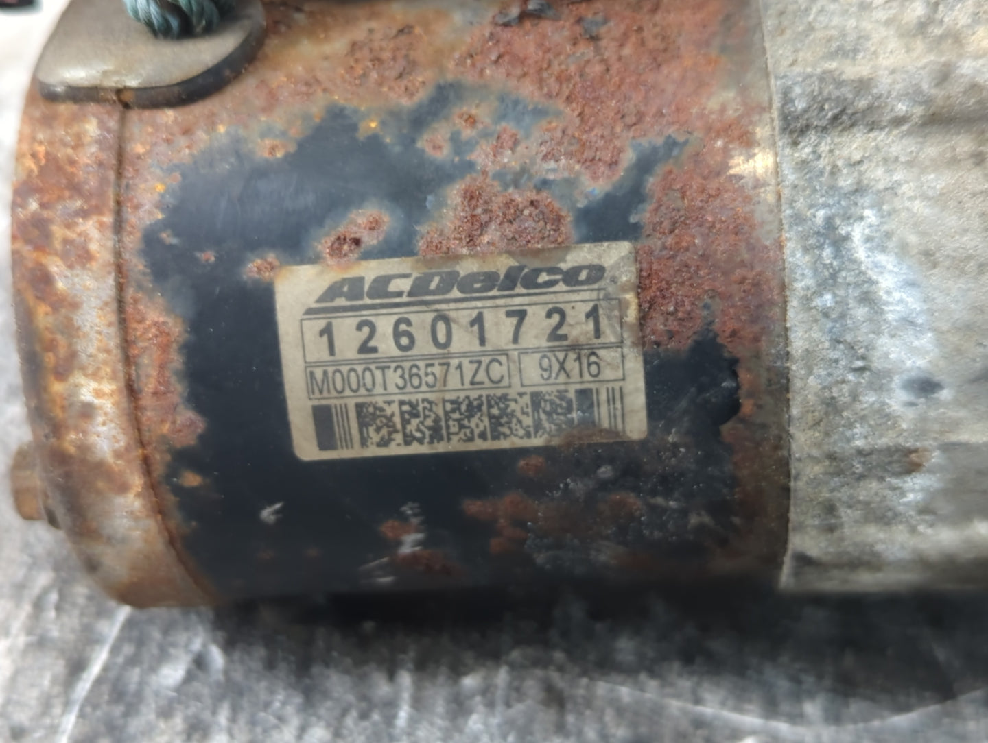 2008-2017 Buick Enclave Car Starter Motor Solenoid OEM P/N:12601721 Fits OEM Used Auto Parts - Oemusedautoparts1.com