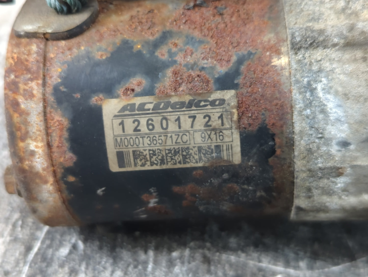 2008-2017 Buick Enclave Car Starter Motor Solenoid OEM P/N:12601721 Fits OEM Used Auto Parts - Oemusedautoparts1.com
