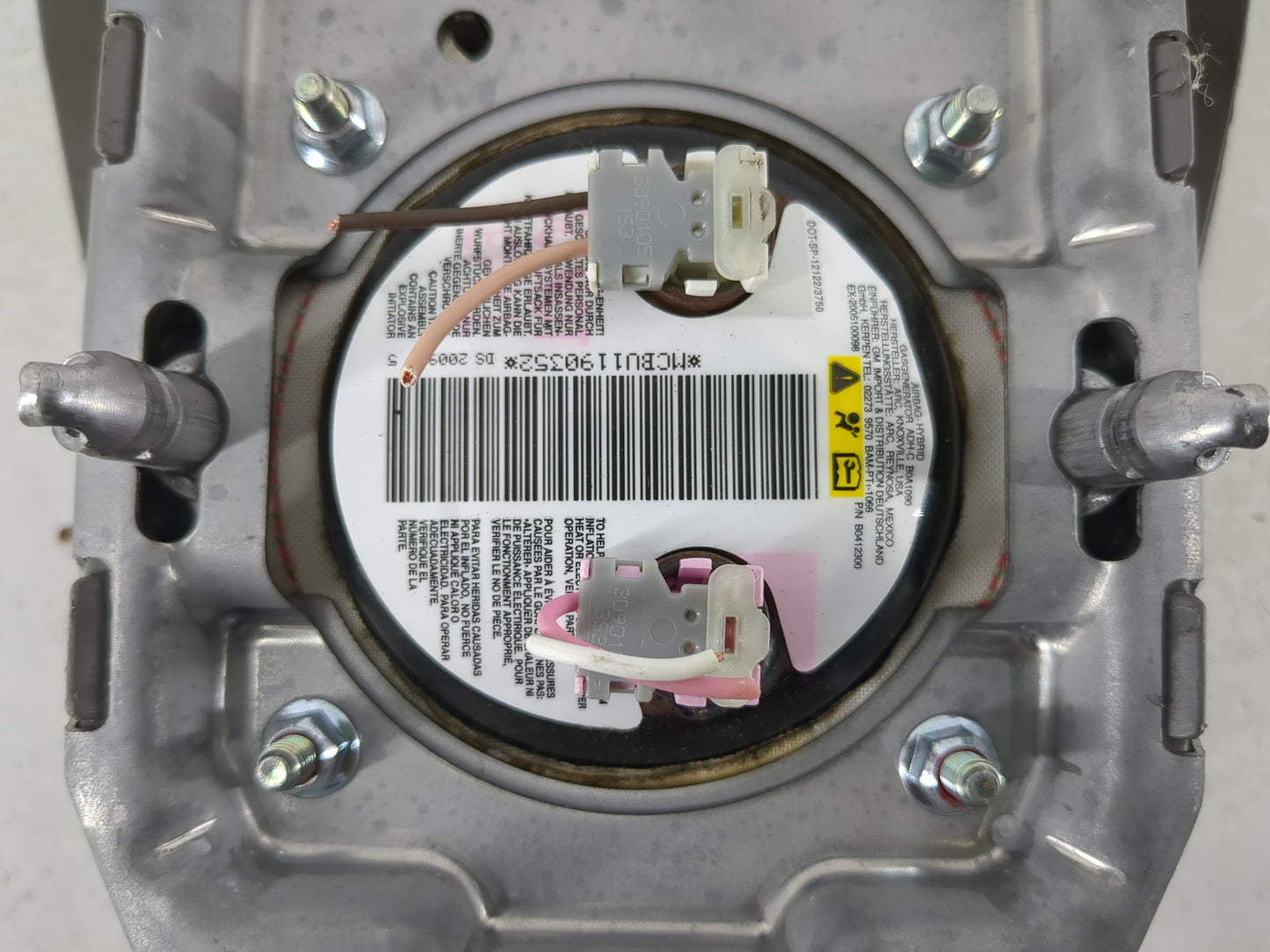 2008-2017 Buick Enclave Air Bag Driver Left Steering Wheel Mounted - Oemusedautoparts1.com