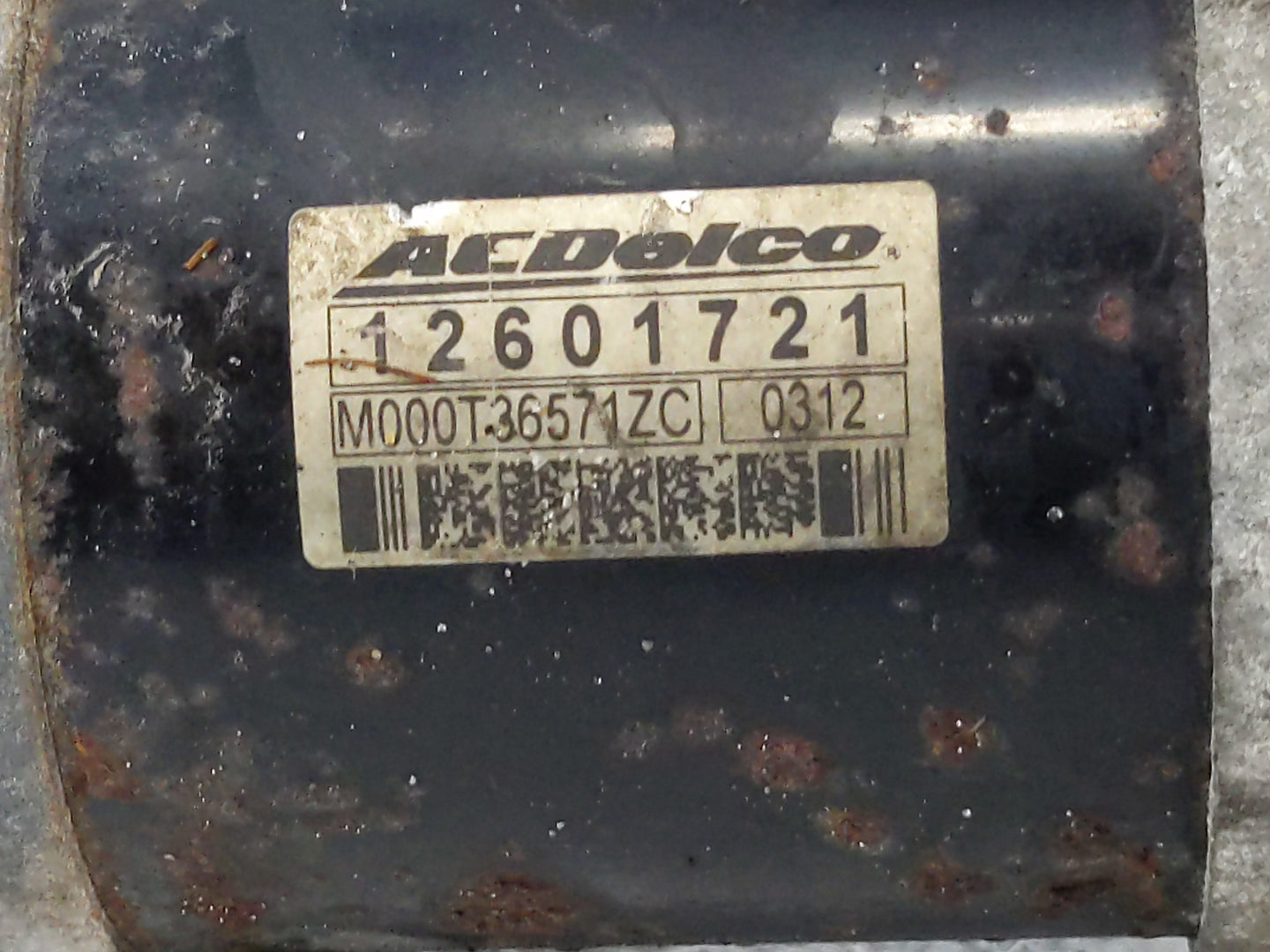 2010-2016 Buick Lacrosse Car Starter Motor Solenoid OEM P/N:12601721 Fits OEM Used Auto Parts - Oemusedautoparts1.com
