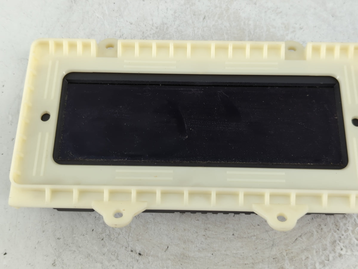 2010-2012 Buick Lacrosse Information Radio Display Screen 1172235 - Oemusedautoparts1.com