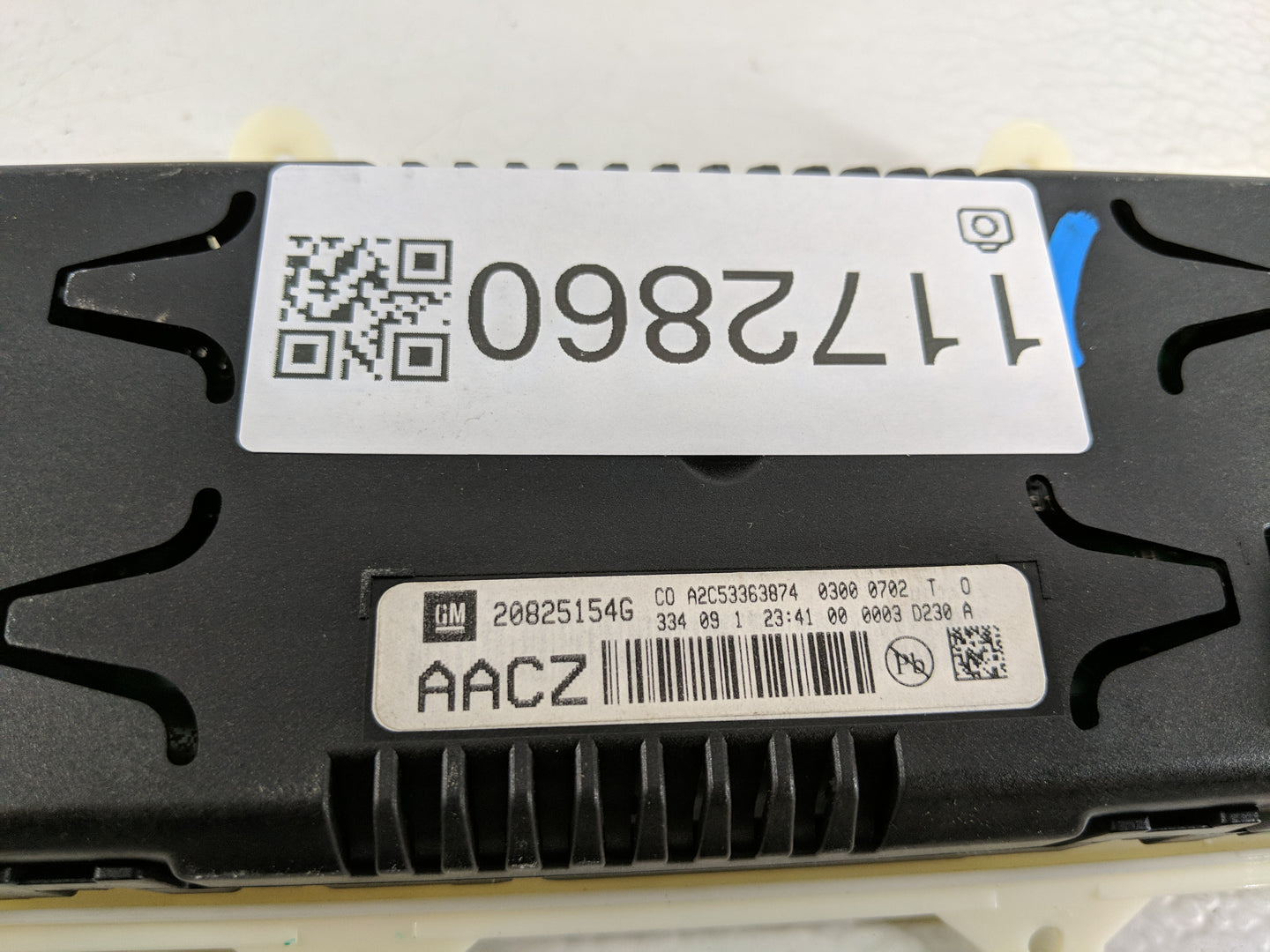 2010 Buick Lacrosse Radio AM FM Cd Player Receiver Replacement P/N:20825154G Fits OEM Used Auto Parts - Oemusedautoparts1.co