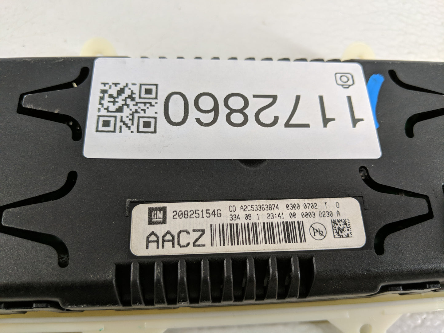 2010 Buick Lacrosse Radio AM FM Cd Player Receiver Replacement P/N:20825154G Fits OEM Used Auto Parts - Oemusedautoparts1.co