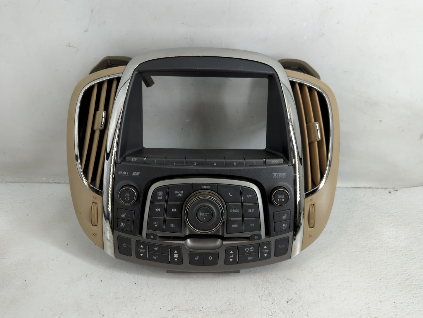 2010-2012 Buick Lacrosse Radio Control Panel - Oemusedautoparts1.com