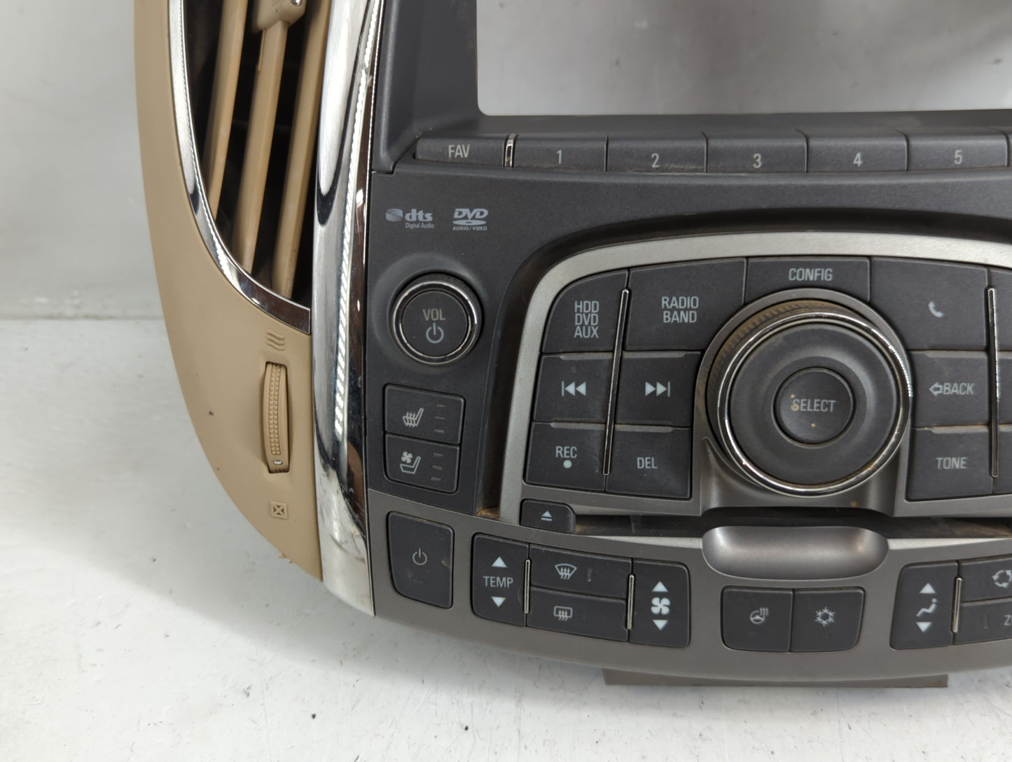 2010-2012 Buick Lacrosse Radio Control Panel - Oemusedautoparts1.com
