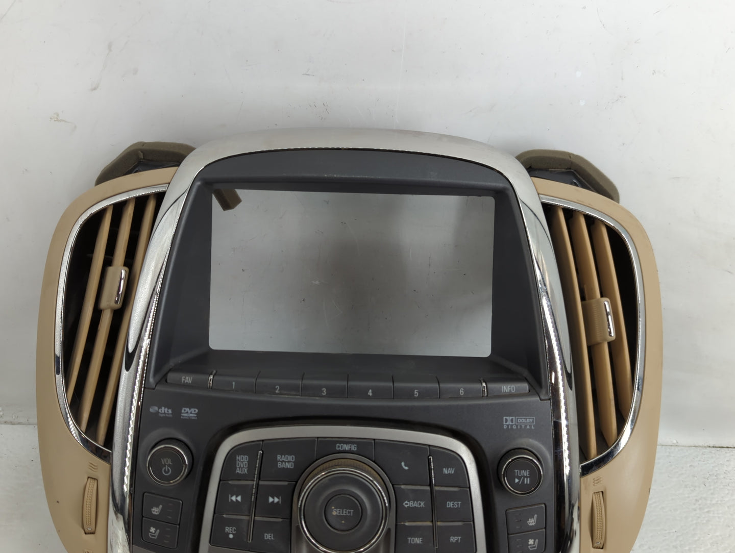2010-2012 Buick Lacrosse Radio Control Panel - Oemusedautoparts1.com