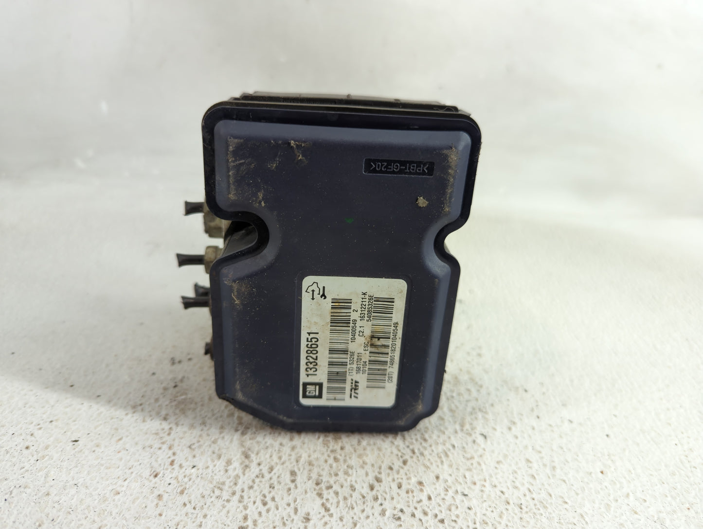 2010 Buick Lacrosse ABS Pump Control Module Replacement P/N:13328651 Fits OEM Used Auto Parts - Oemusedautoparts1.com