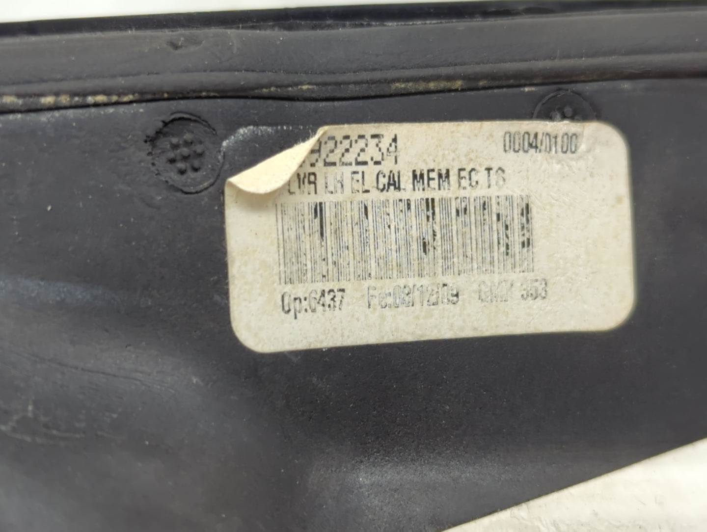 2010-2012 Buick Lacrosse Driver Side View Mirror - Left Door Mirror OEM Used - Oemusedautoparts1.com