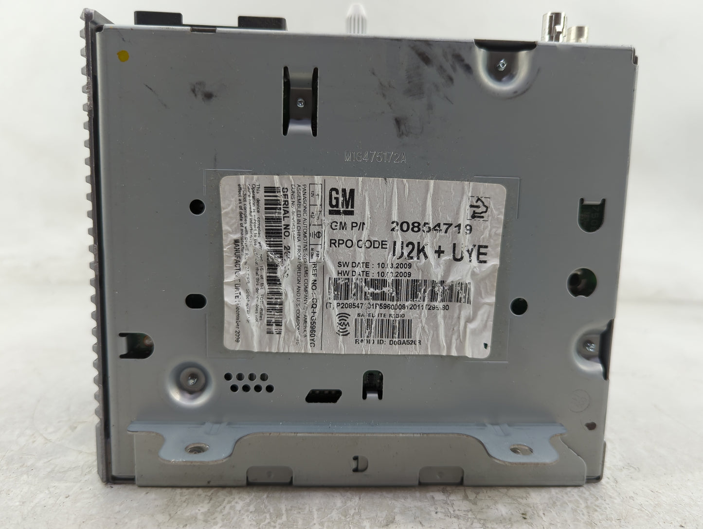 2010-2011 Buick Lacrosse PCM Engine Control Computer ECU ECM PCU OEM P/N:20854719 Fits Fits 2010 2011 2012 2013 OEM Used Aut