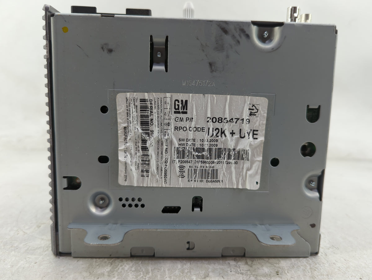2010-2011 Buick Lacrosse PCM Engine Control Computer ECU ECM PCU OEM P/N:20854719 Fits 2010 2011 2012 2013 OEM Used Auto Par