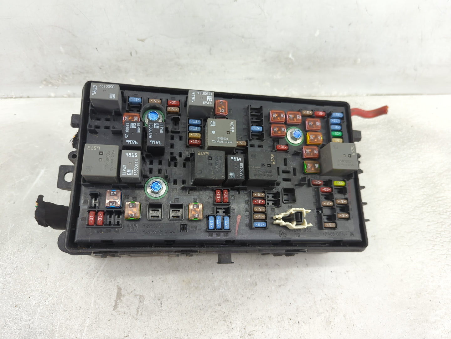 2010 Buick Lacrosse Fusebox Fuse Box Panel Relay Module P/N:13272072 13272071, 13468935, 13468934, 13595908, 13500126 Fits O