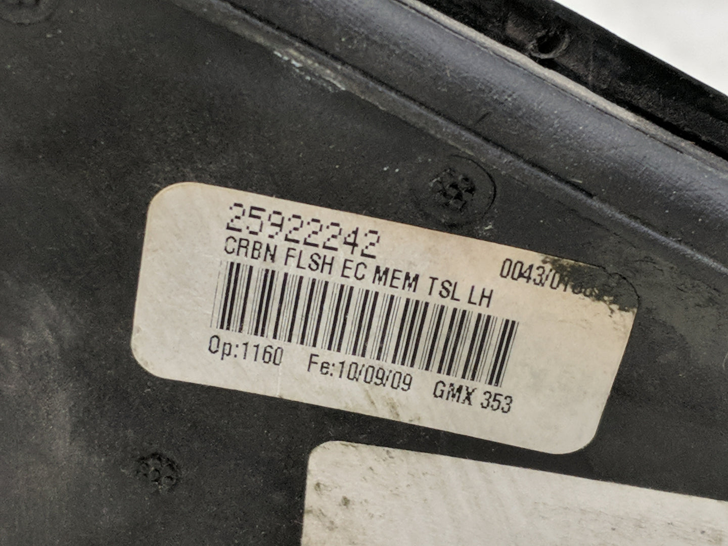 2010-2012 Buick Lacrosse Driver Side View Mirror - Left Door Mirror OEM Used - Oemusedautoparts1.com