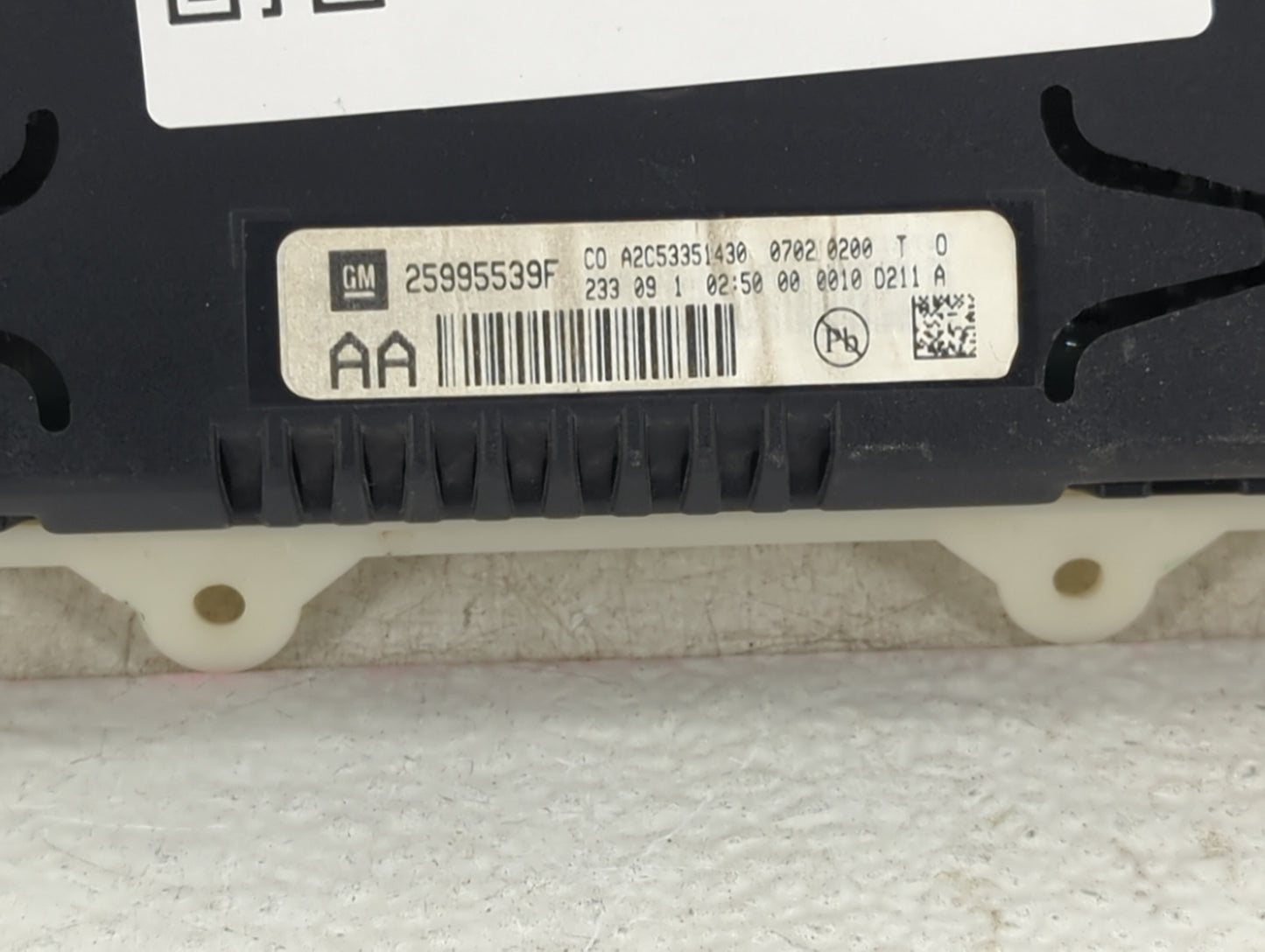 2010 Buick Lacrosse Climate Control Module Temperature AC/Heater Replacement Fits OEM Used Auto Parts - Oemusedautoparts1.co