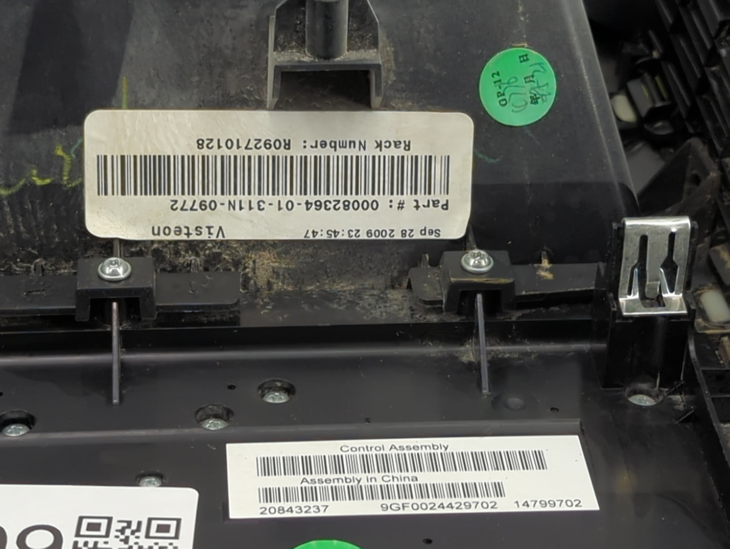 2010 Buick Lacrosse Radio AM FM Cd Player Receiver Replacement P/N:20843237 9GF0024429702, 14799702, 0008236401311N09772 Fit