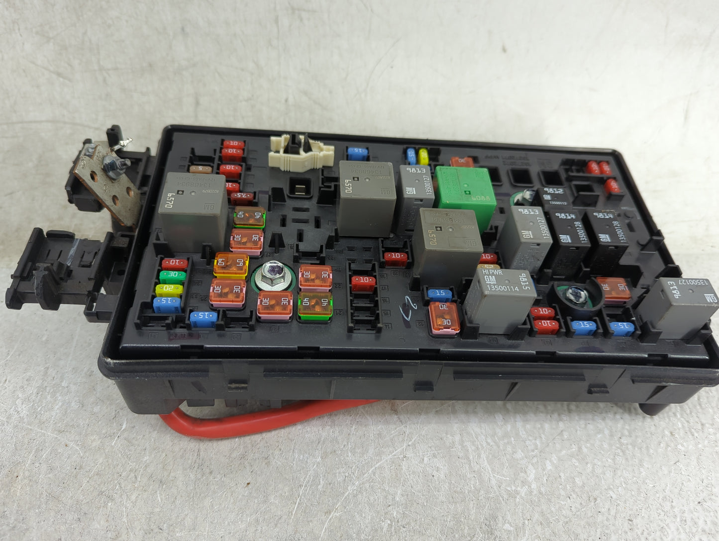 2010 Buick Lacrosse Fusebox Fuse Box Panel Relay Module P/N:13272072 13272071, 13255300, 13468934, 13500127, 13500128 Fits O