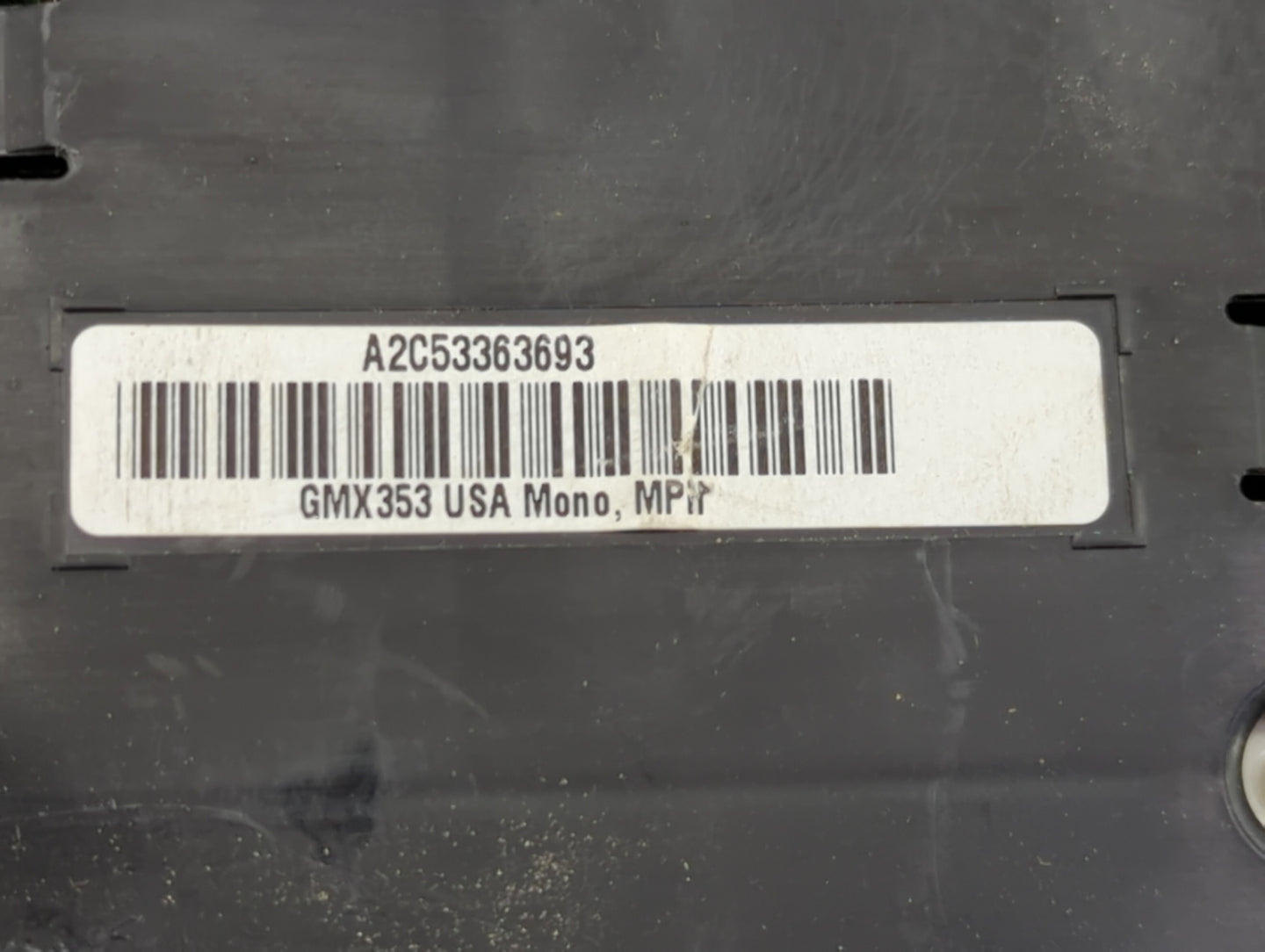 2010 Buick Lacrosse Instrument Cluster Speedometer Gauges P/N:A2C53363693 Miles: Fits OEM Used Auto Parts - Oemusedautoparts