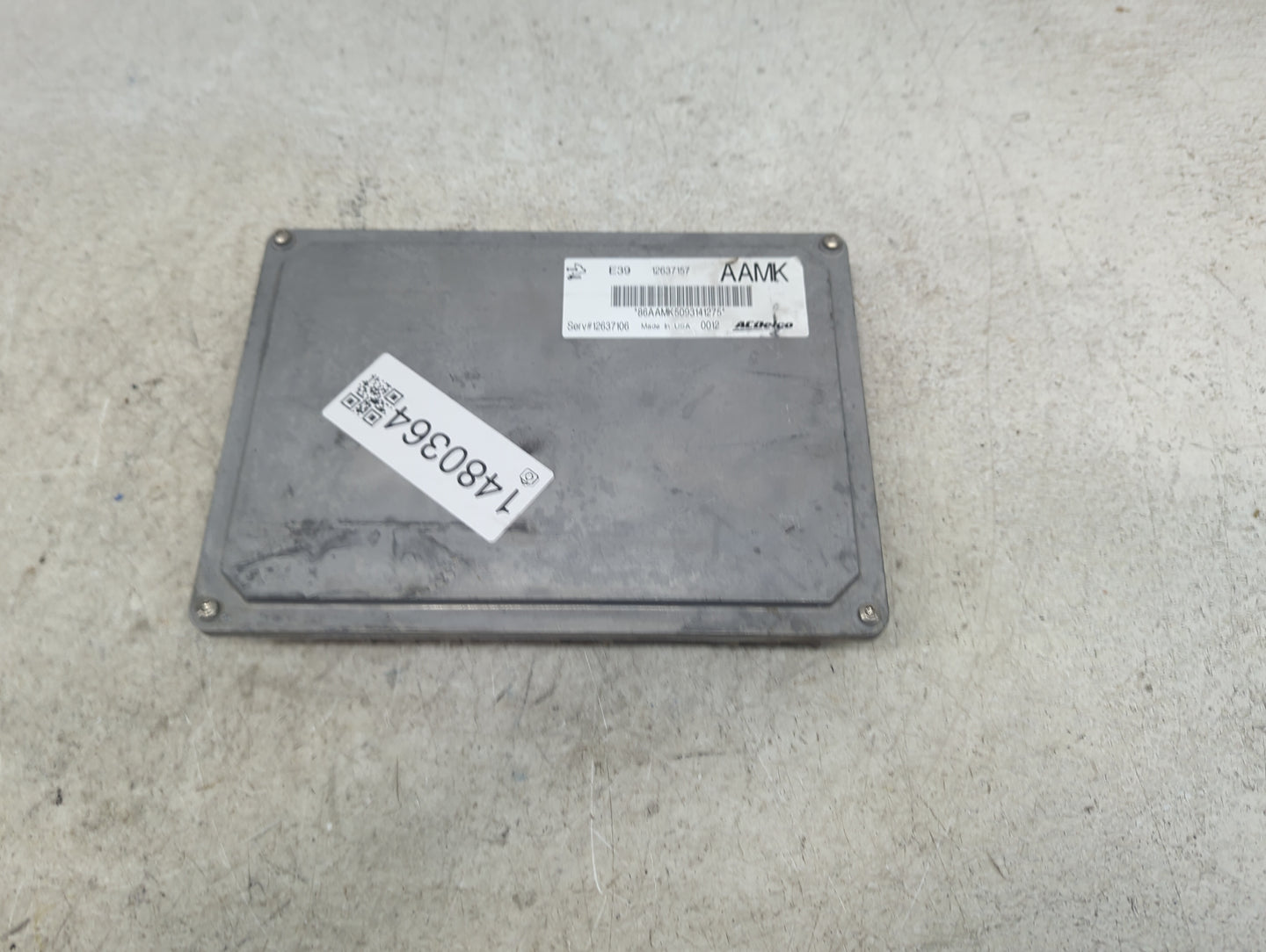 2010-2011 Buick Lacrosse PCM Engine Control Computer ECU ECM PCU OEM P/N:12637157 12637106 Fits Fits 2010 2011 2012 2013 OEM