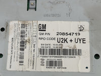 2010 Buick Lacrosse Radio AM FM Cd Player Receiver Replacement P/N:20854719 CQ-FG5960YC Fits Fits 2011 OEM Used Auto Parts -