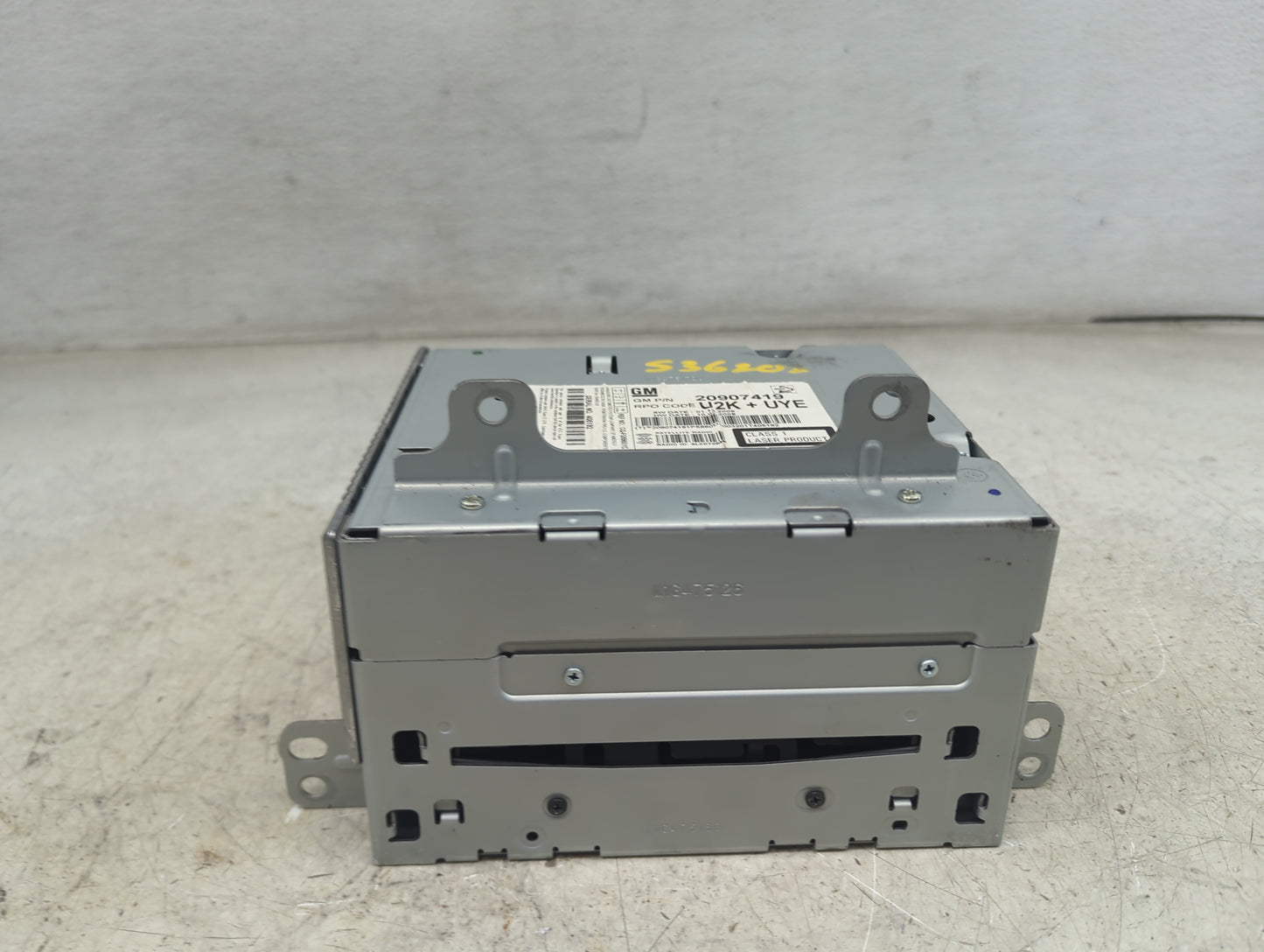 2010 Buick Lacrosse Radio AM FM Cd Player Receiver Replacement P/N:20907419 CQ-FG5960YC Fits Fits 2011 OEM Used Auto Parts -